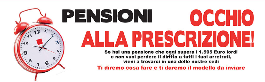 banner occhio alla prescrizione