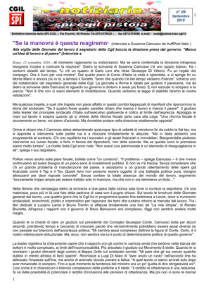 Notiziario SPI CGIL Pistoia anno XV nr 9 del settembre 2018